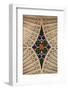 England, Somerset, Bath, Bath Abbey, Fan-Vaulted Ceiling, Coat of Arms-Samuel Magal-Framed Photographic Print