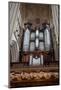 England, Somerset, Bath, Bath Abbey, North Transept, Klais Organ and Fan-Vaulted Ceiling-Samuel Magal-Mounted Photographic Print
