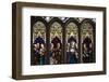 England, Somerset, Bath, Bath Abbey, Stained Glass Window, New Testament Scenes-Samuel Magal-Framed Photographic Print