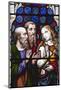 England, Somerset, Bath, Bath Abbey, Stained Glass Window, New Testament Scenes-Samuel Magal-Mounted Photographic Print