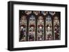 England, Somerset, Bath, Bath Abbey, Stained Glass Window, New Testament Scenes-Samuel Magal-Framed Photographic Print