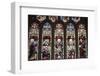 England, Somerset, Bath, Bath Abbey, Stained Glass Window, New Testament Scenes-Samuel Magal-Framed Photographic Print