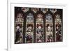 England, Somerset, Bath, Bath Abbey, Stained Glass Window, New Testament Scenes-Samuel Magal-Framed Photographic Print