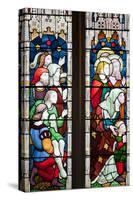 England, Somerset, Bath, Bath Abbey, Stained Glass Window, The Cripples' Window-Samuel Magal-Stretched Canvas