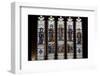 England, Somerset, Bath, Bath Abbey, Stained Glass Window-Samuel Magal-Framed Photographic Print