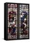 England, Somerset, Bath, Bath Abbey, West Side, Stained Glass Window, Pentateuch Window-Samuel Magal-Framed Stretched Canvas