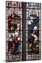 England, Somerset, Bath, Bath Abbey, West Side, Stained Glass Window, Pentateuch Window-Samuel Magal-Mounted Photographic Print