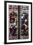 England, Somerset, Bath, Bath Abbey, West Side, Stained Glass Window, Pentateuch Window-Samuel Magal-Framed Photographic Print