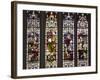 England, Somerset, Bath, Bath Abbey, West Side, Stained Glass Window, Pentateuch Window-Samuel Magal-Framed Photographic Print