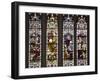 England, Somerset, Bath, Bath Abbey, West Side, Stained Glass Window, Pentateuch Window-Samuel Magal-Framed Photographic Print