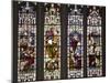 England, Somerset, Bath, Bath Abbey, West Side, Stained Glass Window, Pentateuch Window-Samuel Magal-Mounted Photographic Print