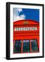 England, South East London, Woolwich. K6 Red Telephone Box Designed by Sir Giles Gilbert Scott-Pamela Amedzro-Framed Photographic Print