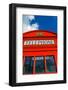 England, South East London, Woolwich. K6 Red Telephone Box Designed by Sir Giles Gilbert Scott-Pamela Amedzro-Framed Photographic Print