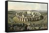 England Stonehenge-Charles Hamilton Smith-Framed Stretched Canvas