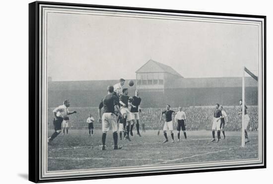 England V Scotland Goalmouth Action During Scotland's 2-1 Win at Bramall Lane Sheffield-null-Framed Stretched Canvas