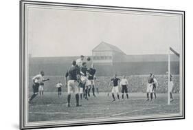 England V Scotland Goalmouth Action During Scotland's 2-1 Win at Bramall Lane Sheffield-null-Mounted Photographic Print