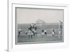 England V Scotland Goalmouth Action During Scotland's 2-1 Win at Bramall Lane Sheffield-null-Framed Photographic Print