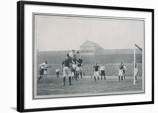 England V Scotland Goalmouth Action During Scotland's 2-1 Win at Bramall Lane Sheffield-null-Framed Photographic Print