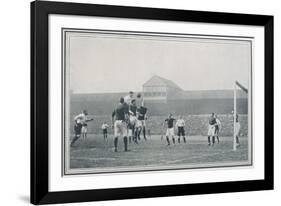 England V Scotland Goalmouth Action During Scotland's 2-1 Win at Bramall Lane Sheffield-null-Framed Photographic Print