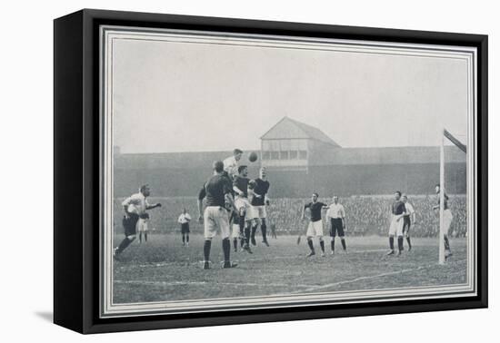 England V Scotland Goalmouth Action During Scotland's 2-1 Win at Bramall Lane Sheffield-null-Framed Stretched Canvas