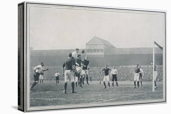 England V Scotland Goalmouth Action During Scotland's 2-1 Win at Bramall Lane Sheffield-null-Stretched Canvas