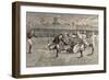 England V. Scotland Rugby Match, Richmond, 1891-English School-Framed Giclee Print