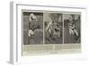 England V Scotland, Sketches at the Rugby Football Match at Blackheath-Frank Gillett-Framed Giclee Print