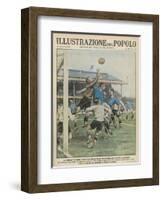 England Versus Italy at Highbury-A. Brivio-Framed Photographic Print