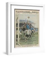 England Versus Italy at Highbury-A. Brivio-Framed Photographic Print
