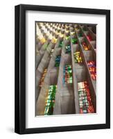 England, Warwickshire, Coventry, New Coventry Cathedral-Steve Vidler-Framed Photographic Print