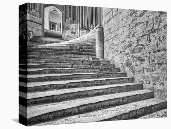 England, Wells Cathedral Chapter House Stairs-John Ford-Stretched Canvas