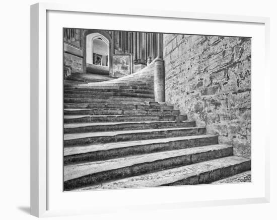 England, Wells Cathedral Chapter House Stairs-John Ford-Framed Photographic Print