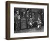 England WWII Troops-Len Putnam-Framed Photographic Print