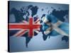 England X Scotland-aquir-Stretched Canvas