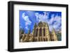 England, Yorkshire, York. English gothic style cathedral and Metropolitical Church of Saint Peter i-Emily Wilson-Framed Photographic Print