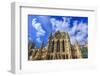 England, Yorkshire, York. English gothic style cathedral and Metropolitical Church of Saint Peter i-Emily Wilson-Framed Photographic Print