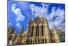 England, Yorkshire, York. English gothic style cathedral and Metropolitical Church of Saint Peter i-Emily Wilson-Mounted Photographic Print