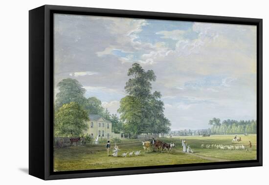 Englefield Green, Near Egham-Paul Sandby-Framed Stretched Canvas