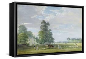Englefield Green, Near Egham-Paul Sandby-Framed Stretched Canvas