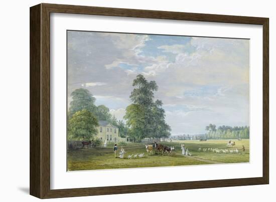 Englefield Green, Near Egham-Paul Sandby-Framed Giclee Print