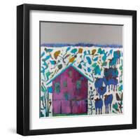 Engler Barn-Sue Jachimiec-Framed Art Print