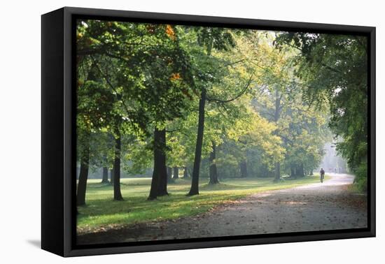 Englischer Garten in Munich-Stefano Amantini-Framed Stretched Canvas