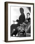 English Actor Laurence Olivier (1907-1989) Seated on a Chair's Director C. 1939-null-Framed Photo