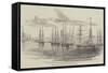 English and French Squadron Off Colonia, Plate River-null-Framed Stretched Canvas