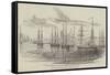 English and French Squadron Off Colonia, Plate River-null-Framed Stretched Canvas