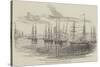 English and French Squadron Off Colonia, Plate River-null-Stretched Canvas