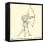 English Archer of the Middle Ages-null-Framed Stretched Canvas