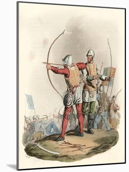 English Archers-Charles Hamilton Smith-Mounted Art Print