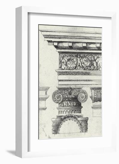 English Architectural I-The Vintage Collection-Framed Giclee Print