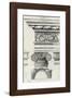 English Architectural I-The Vintage Collection-Framed Giclee Print